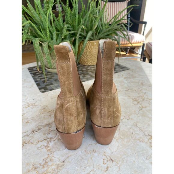 Matisse Harper Tan Leather Ankle Boots 9 - Women | Color: Beige camel brown  | S - Picture 6 of 9